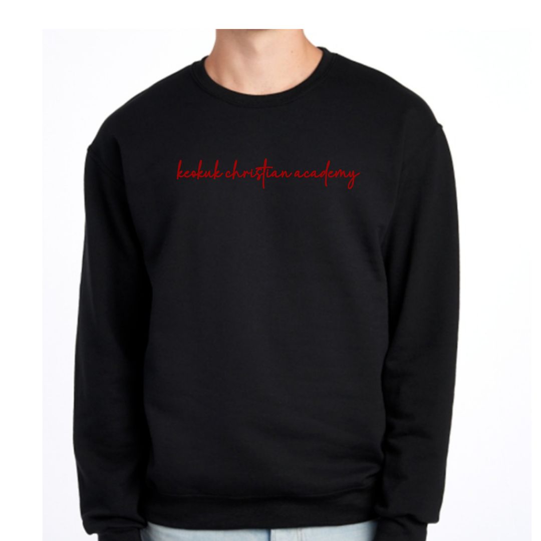 KCA: cursive logo Crew