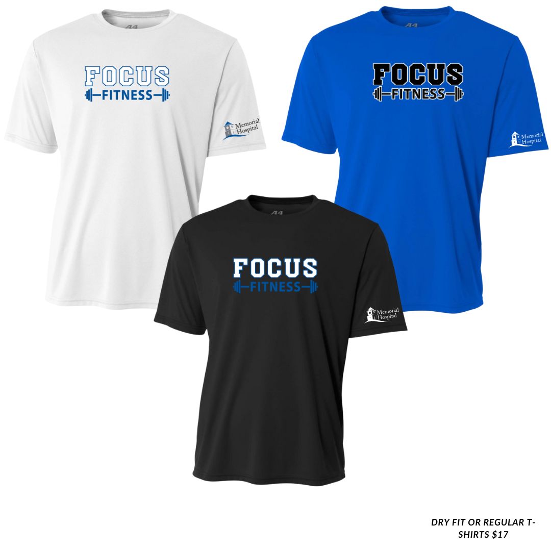 Focus Fitness T Shirt and Dry-Fit Pre-Order