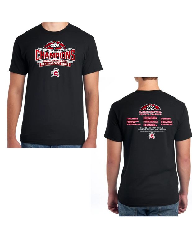 Lady Titan Basketball: REGIONAL CHAMPION SHIRTS