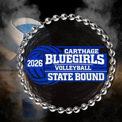 Carthage Bluegirl Volleyball: State BOUND PRE ORDER