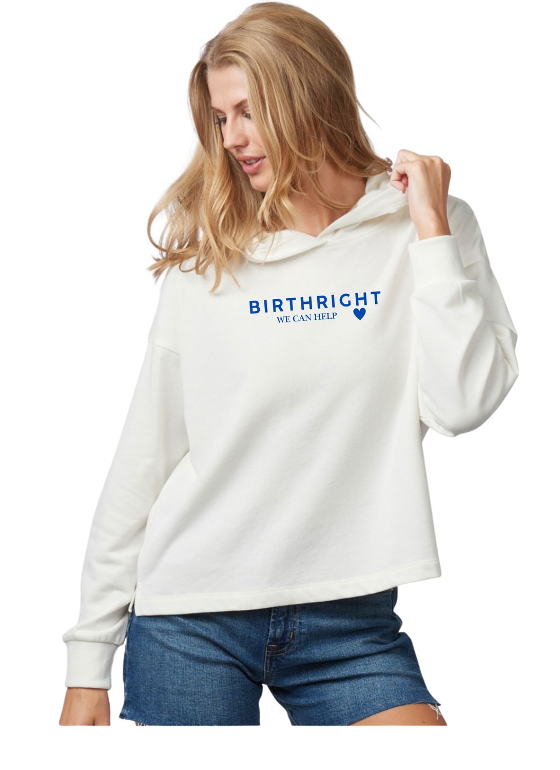 BIRTHRIGHT: Boxy Women's Cut Hoodie