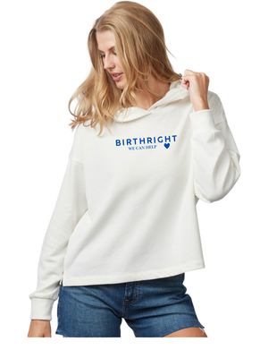 BIRTHRIGHT: Boxy Women's Cut Hoodie