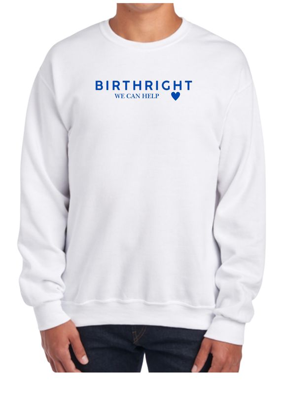 BIRTHRIGHT: Crewneck Sweatshirts Options (youth &amp; adult)