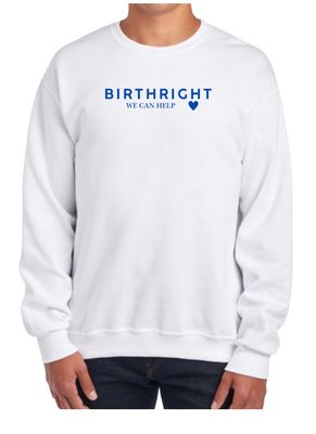 BIRTHRIGHT: Crewneck Sweatshirts Options (youth &amp; adult)