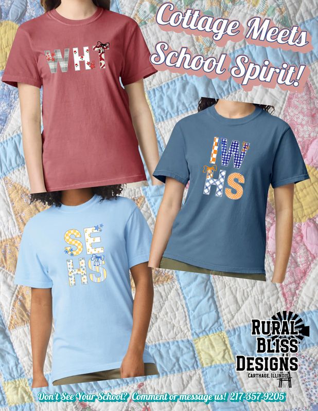 Cottage Meets School Spirit