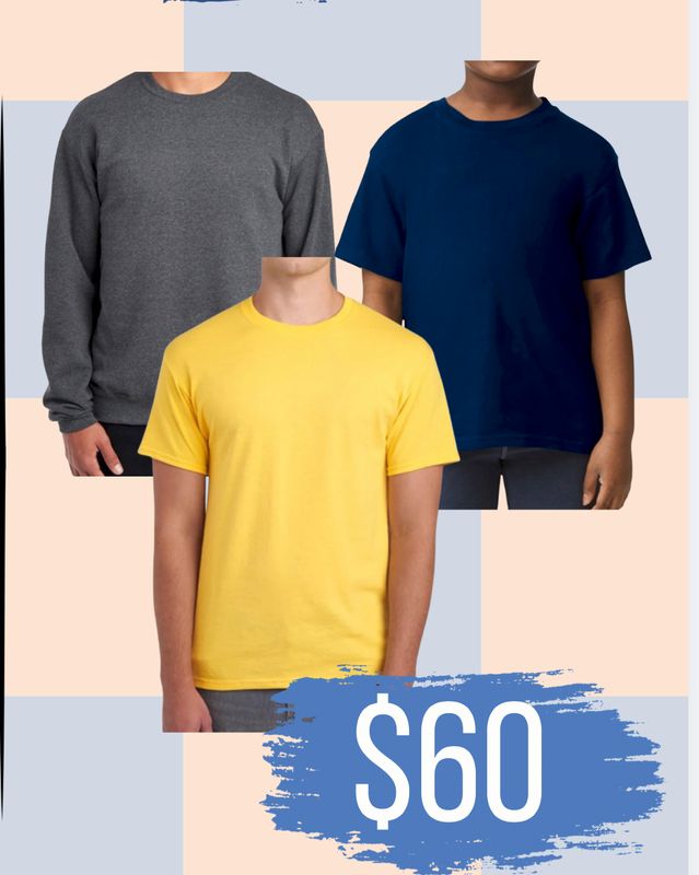 Back to School 2 Tee, 1 Sweatshirt Bundle ( Option 3)