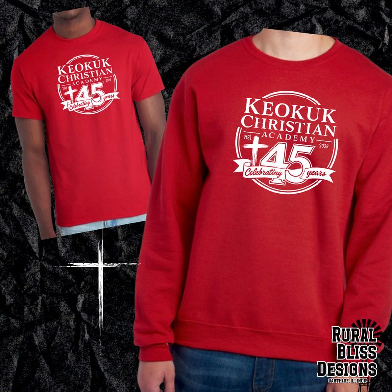 Keokuk Christian Academy Red Options