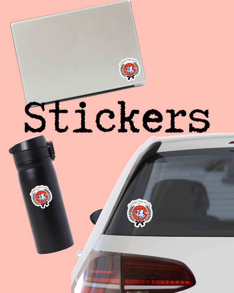 Carthage Tang Soo Do Studio Gear Stickers