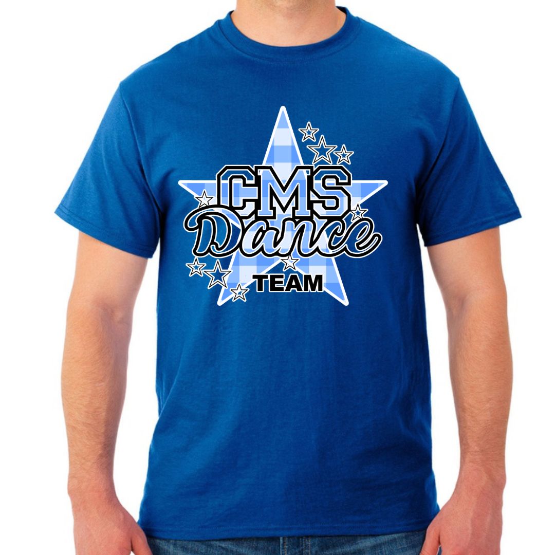 CMS Dance: Gingham Logo