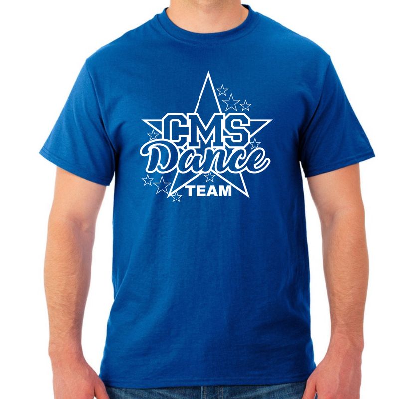 CMS Dance: White Logo