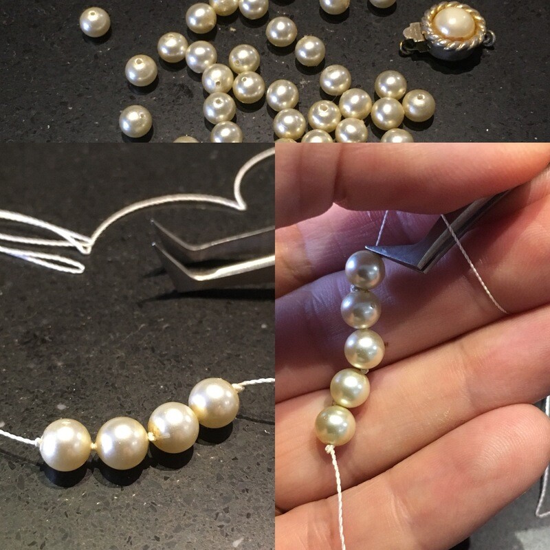 Workshop: kralen knopen – ketting met geknoopte parels 20/05/2024