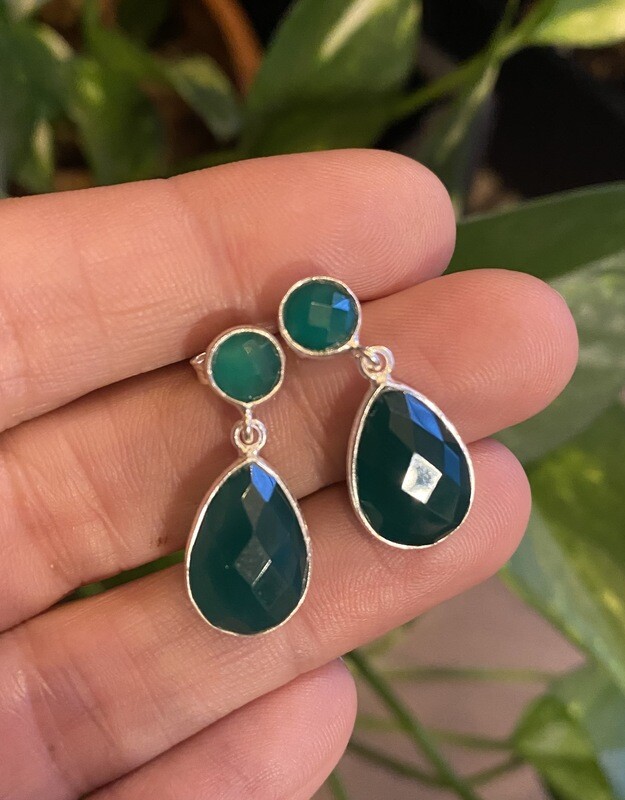 Druppel Groene Onyx