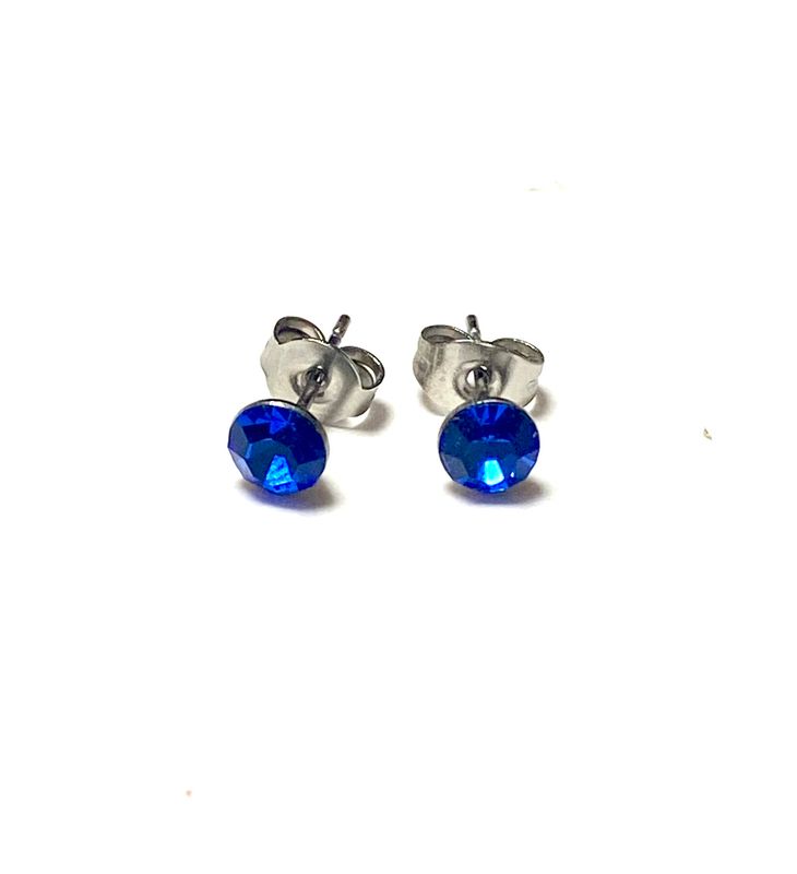 Facet blauw