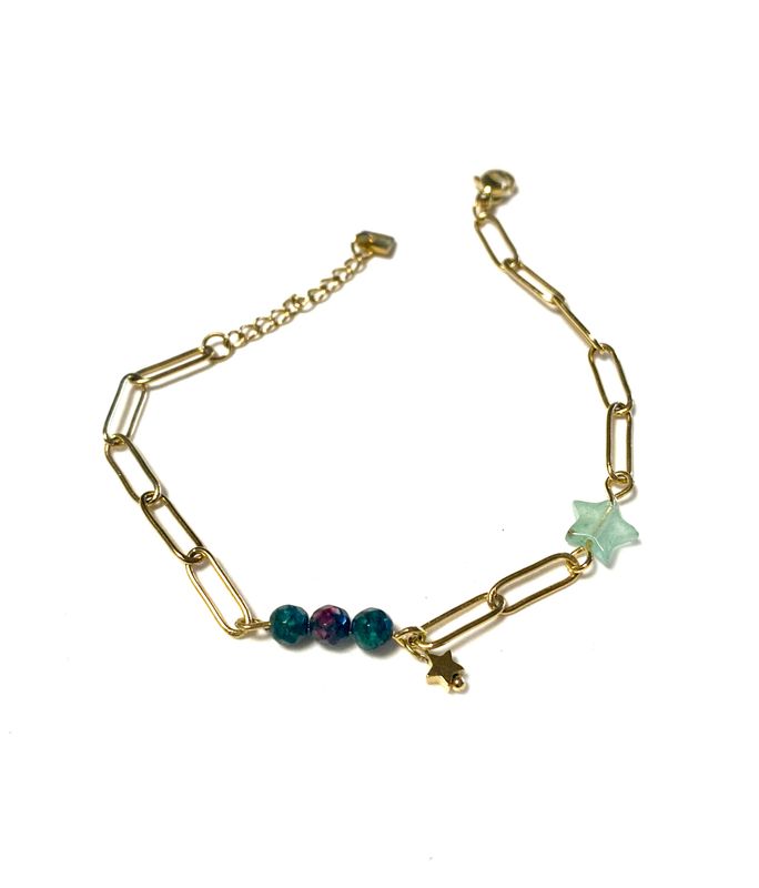 armband met halfedelsteen