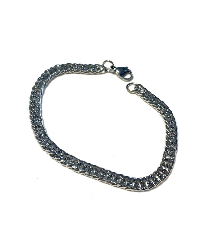 Armband platte schakel