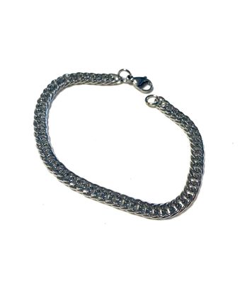 Armband platte schakel