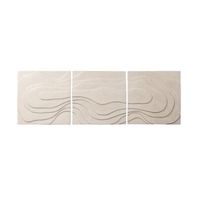Ruong Three-Part Wall Panel