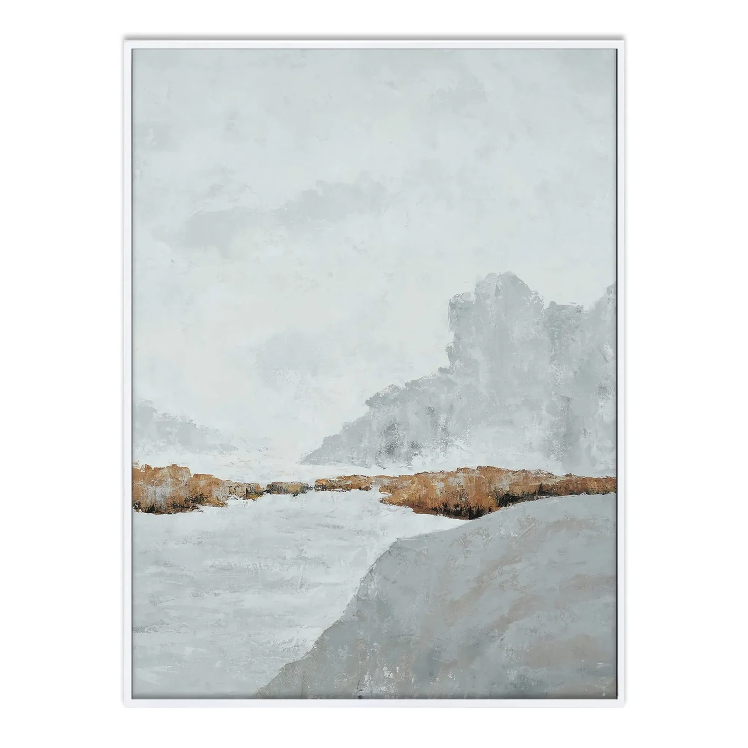 Sea Sand Canvas Art Print