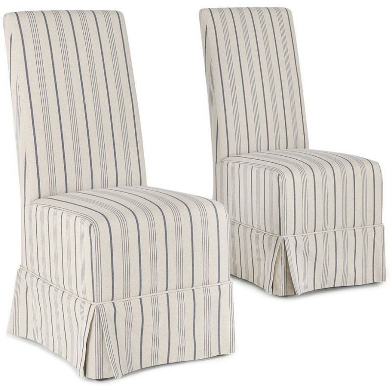 Melrose Upholstered Dining Chairs - SET OF TWO