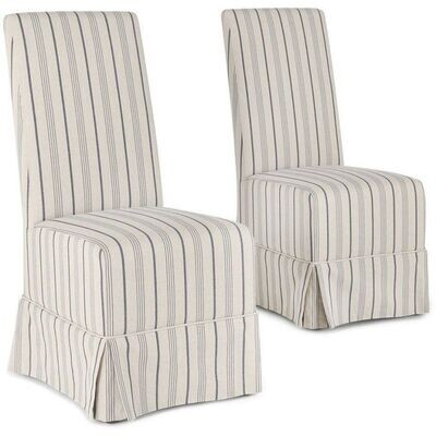 Melrose Upholstered Dining Chairs - SET OF TWO