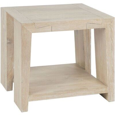 Troy Reclaimed Oak End Table