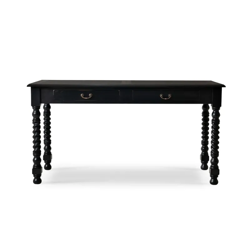 Barley Twist Leg Console Desk