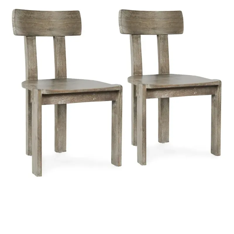 Sedia Mango Wood Dining Chair - SET OF TWO