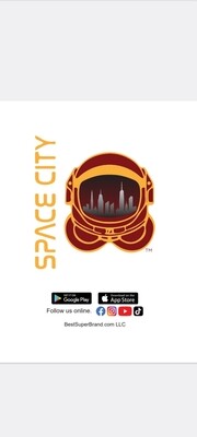 My Own Video Game "Space City" Poster's