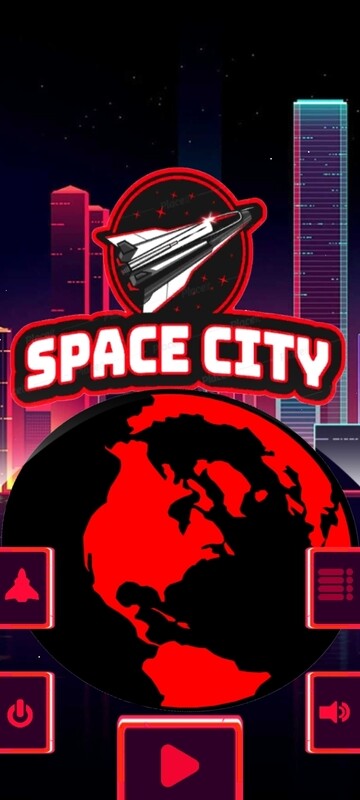 My Own &quot;Space City&quot; Video Game Poster&#39;s