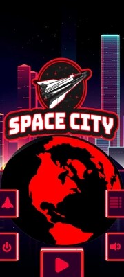 My Own "Space City" Video Game Poster's