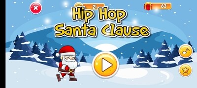 My Own &quot;Hip Hop Santa Clause&quot; Video Game Poster&#39;s