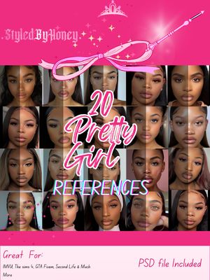 20 HD Pretty Girl Face References