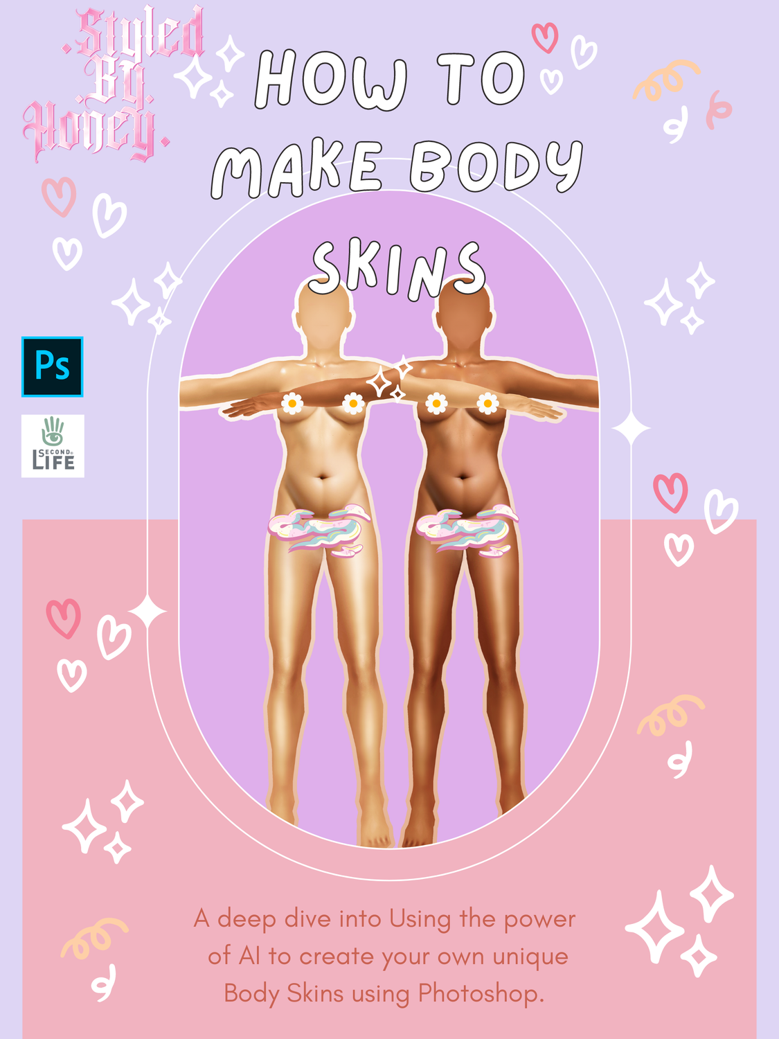 Making Body Skins on Second Life: Ebook