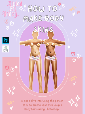 Making Body Skins on Second Life: Ebook