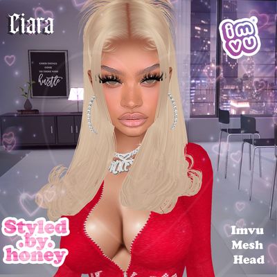 Ciara Mesh Head - IMVU Skin