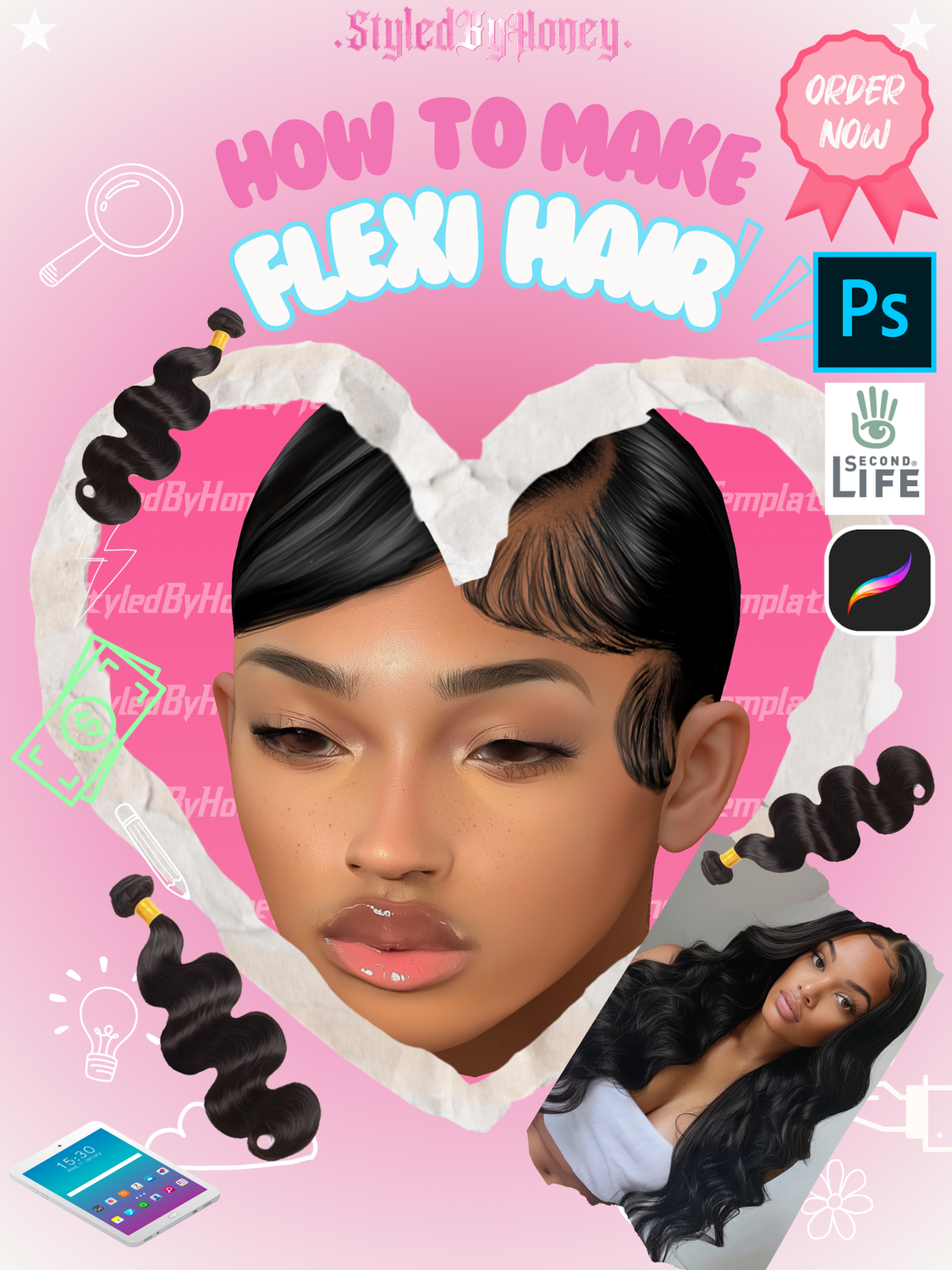Ebook: How to Create Flexi Hair
