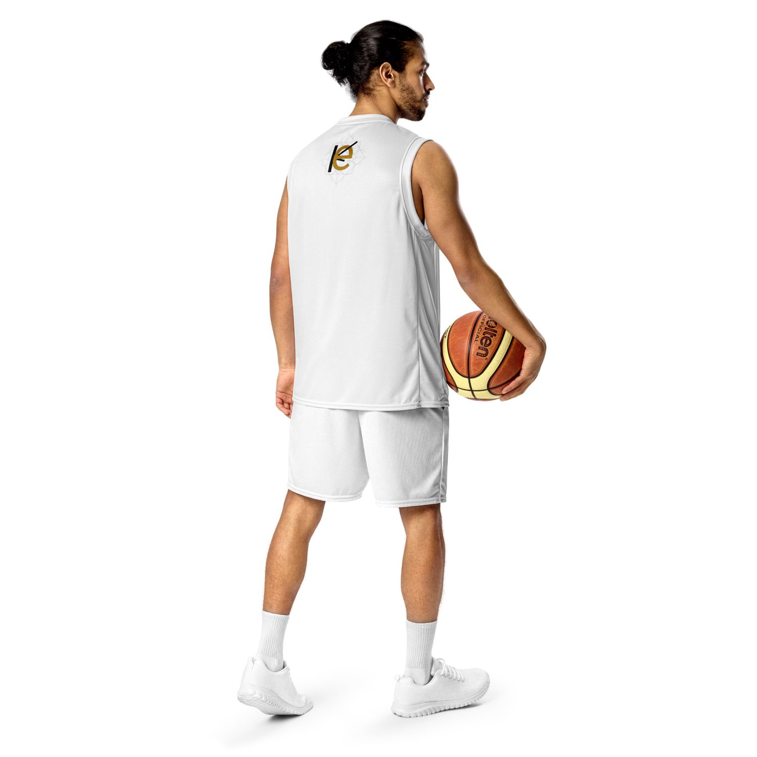 Recyceltes Unisex-Basketballtrikot  