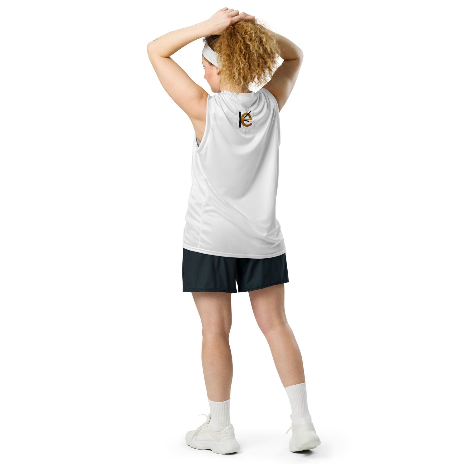 Recyceltes Unisex-Basketballtrikot  