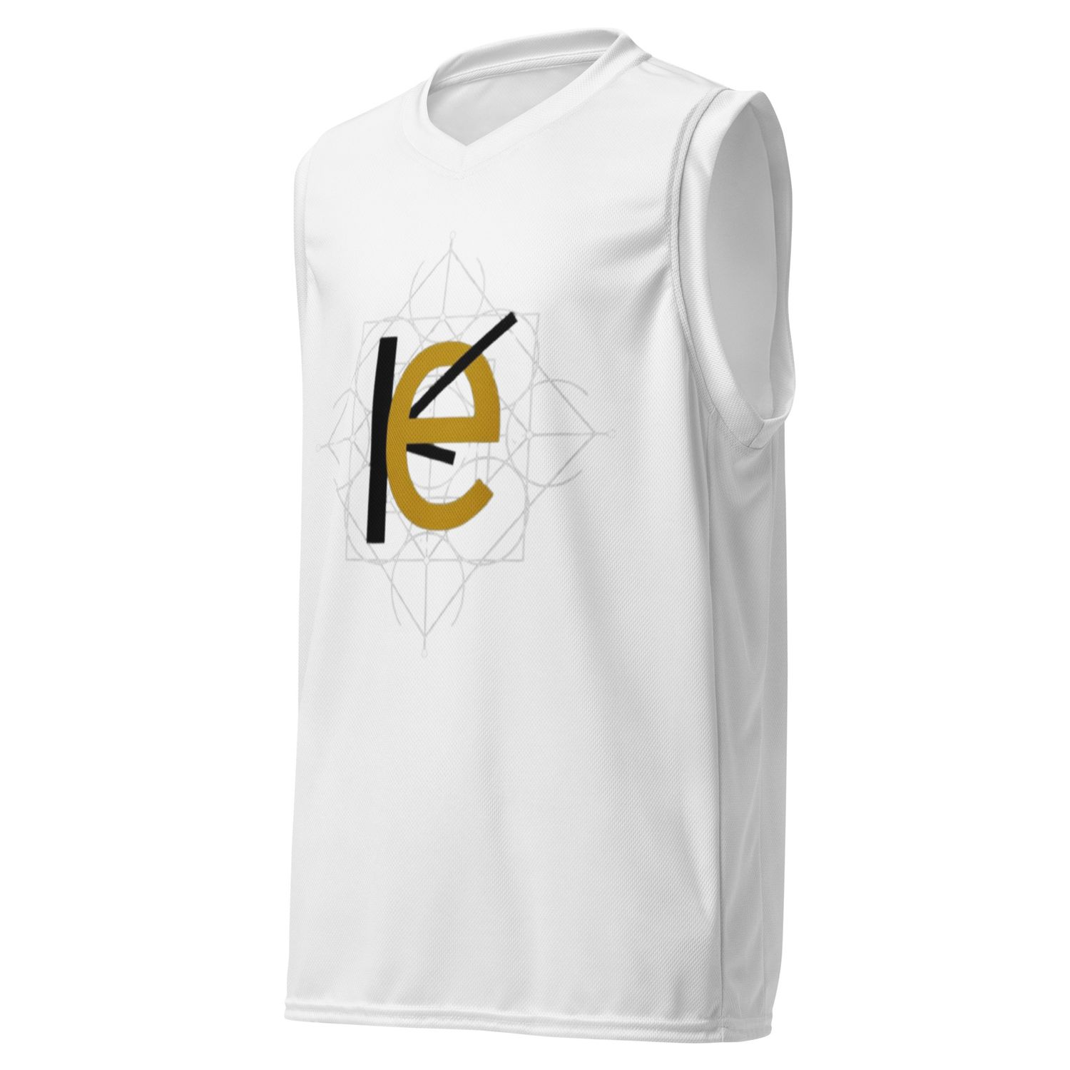 Recyceltes Unisex-Basketballtrikot  