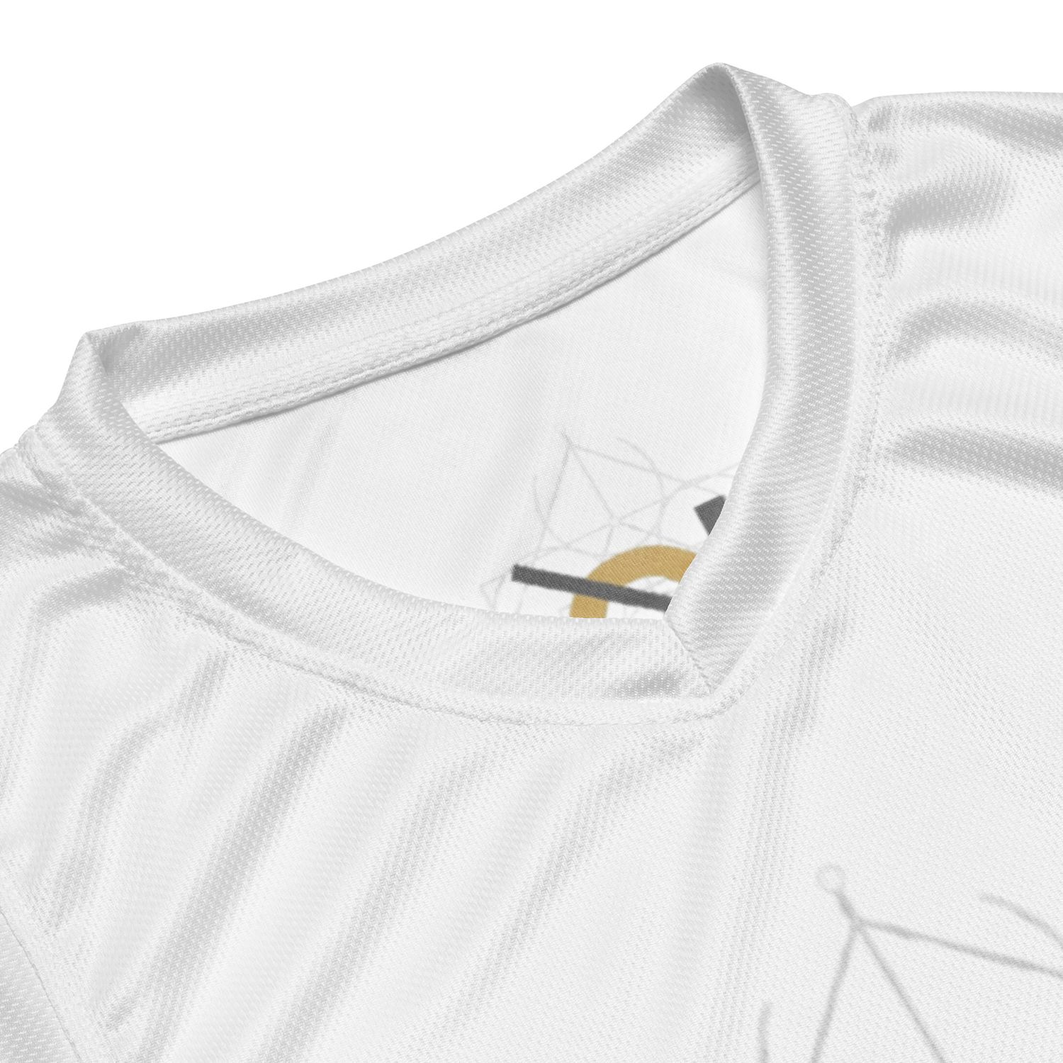 Recyceltes Unisex-Basketballtrikot  