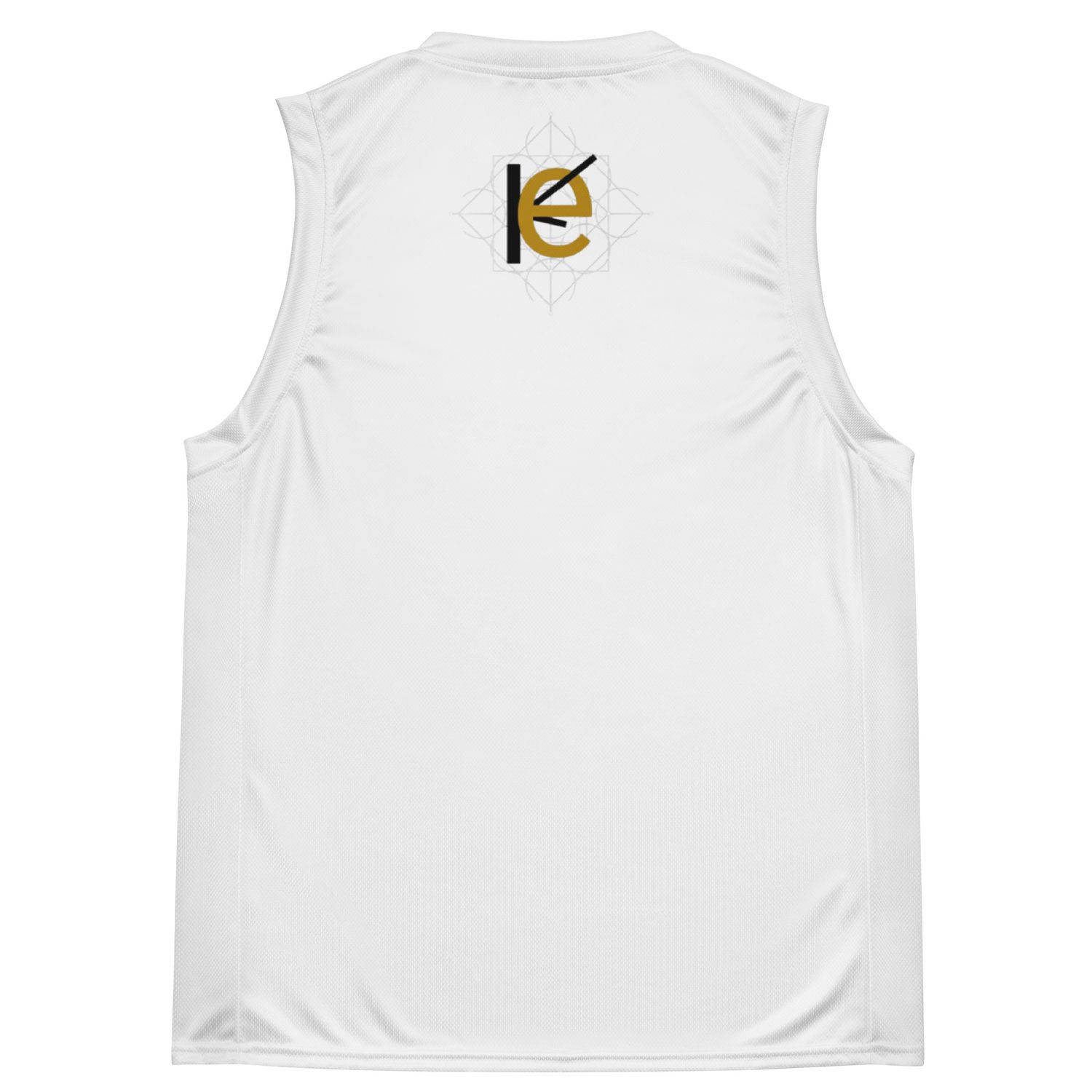 Recyceltes Unisex-Basketballtrikot  