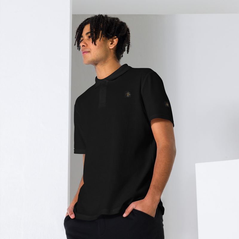 Luxury streetwear-Unisex pique polo shirt