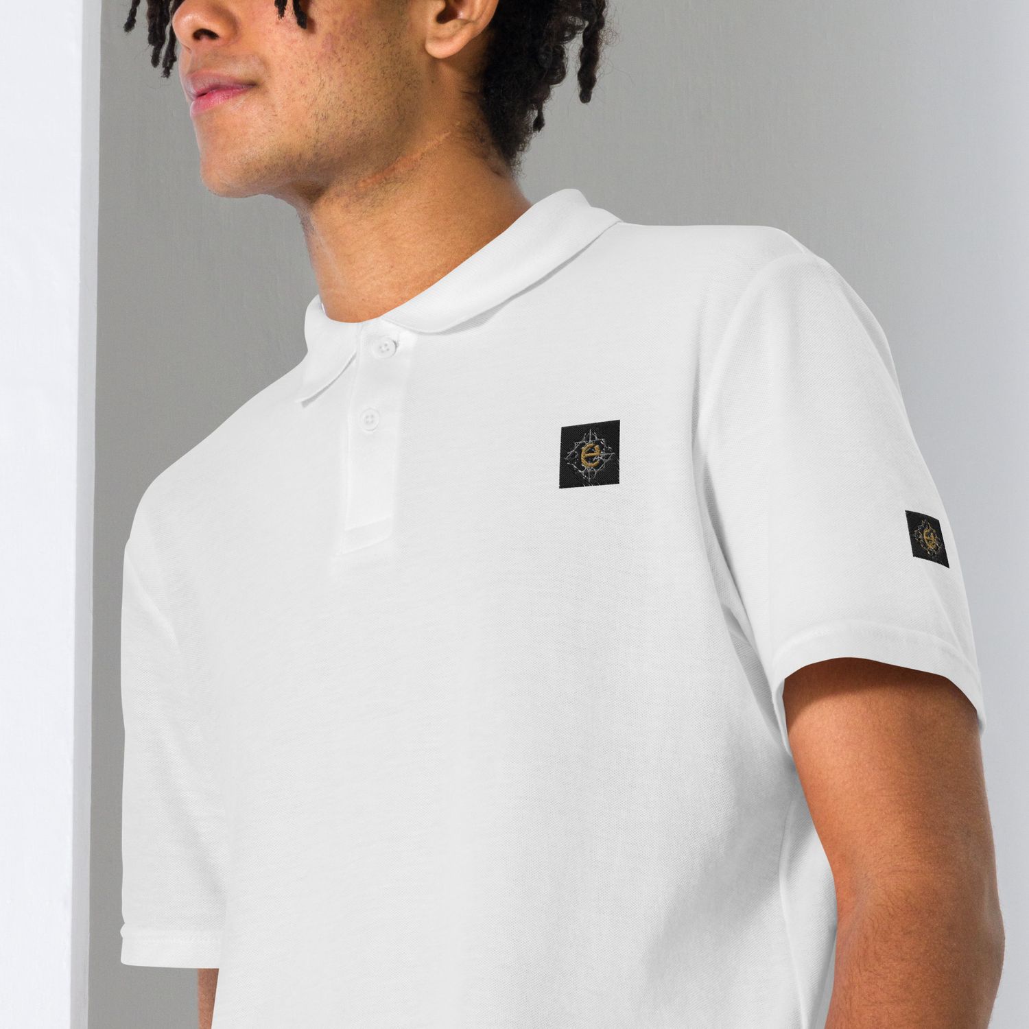Unisex pique polo shirt