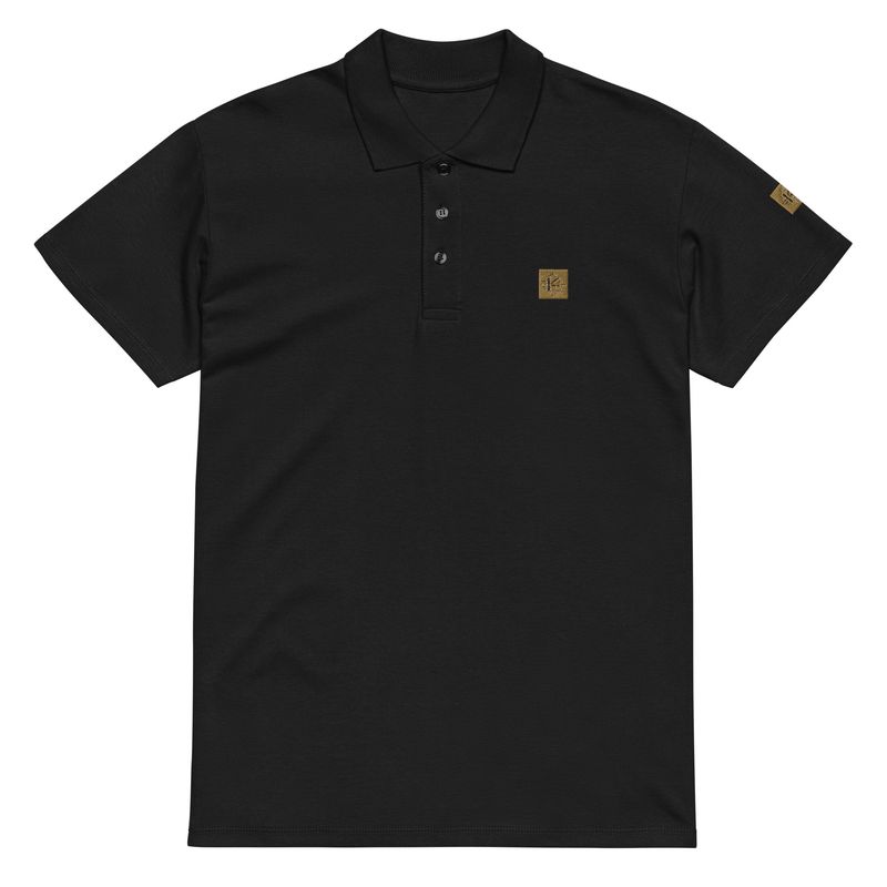 Luxury streetwear-Premium pique polo shirt
