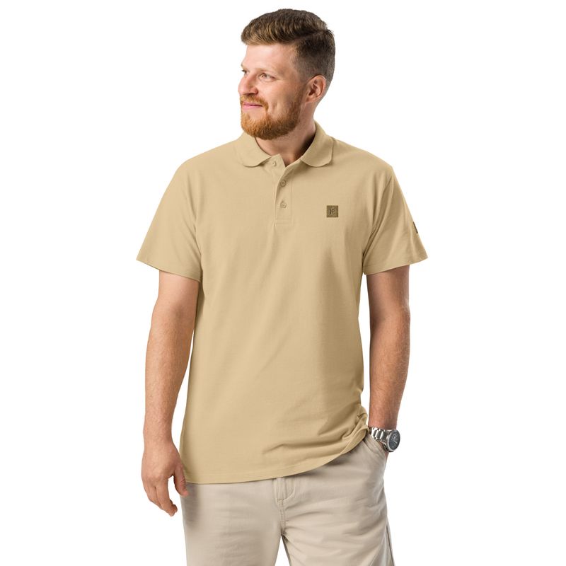 Luxury streetwear-Premium pique polo shirt