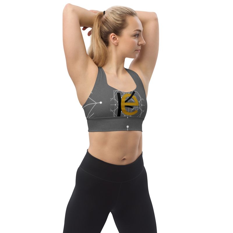 Luxury streetwear-Recycelter Longline-Sport-BH