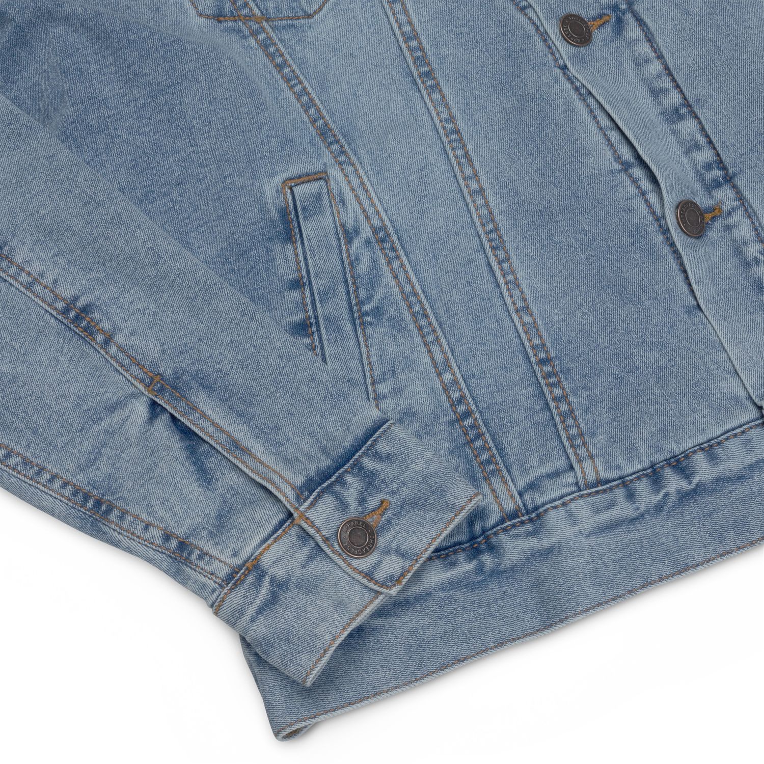 Luxury streetwear-Jetz endeken Unisex-Jeansjacke mit Sherpa-von kery2367