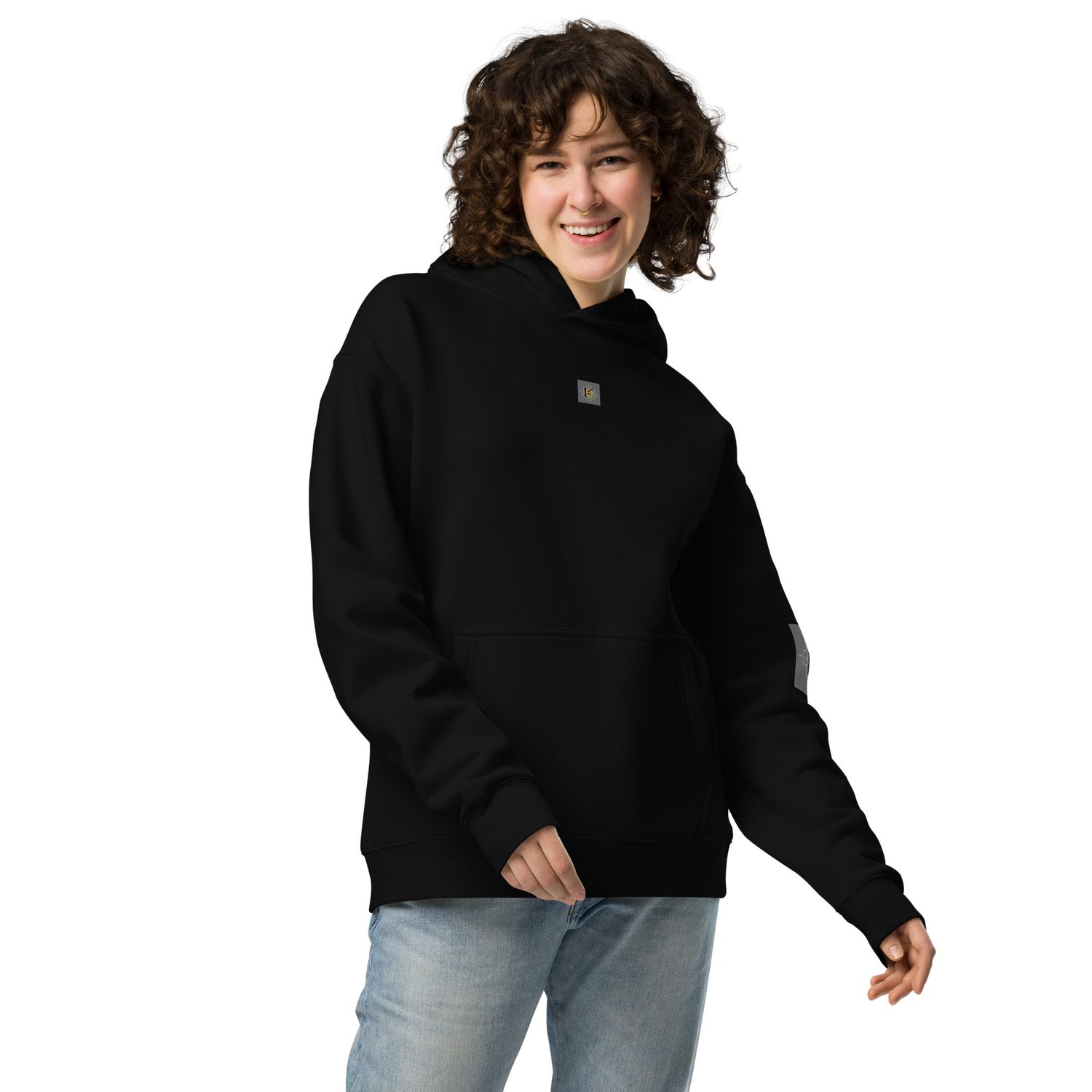 Jetz endeken Unisex-Kapuzenpullover in Übergröße - von Kery2367