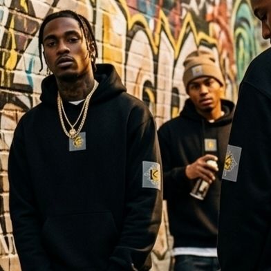Luxury streetwear-Jetz endeken Unisex-Kapuzenpullover in Übergröße - von Kery2367