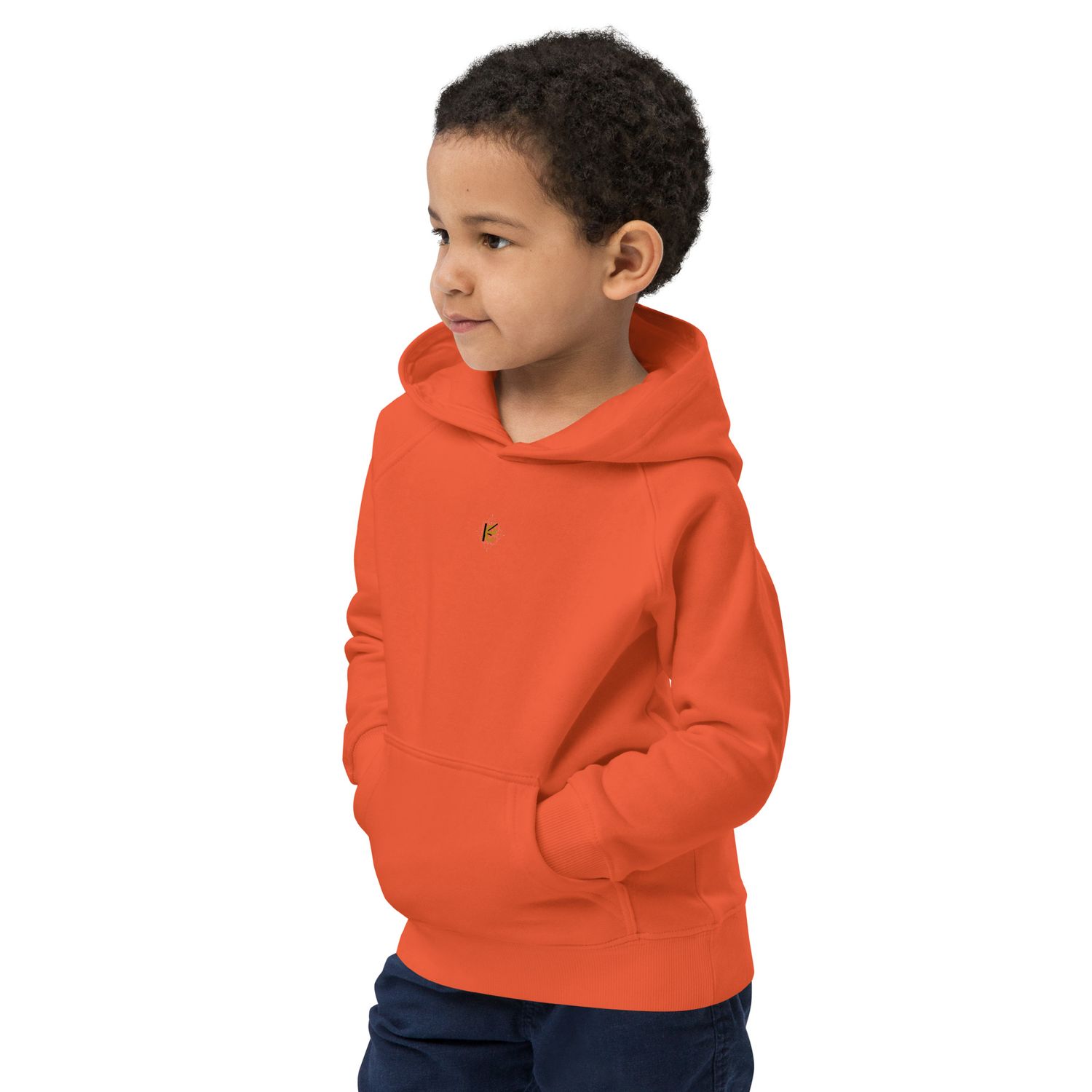 kery2367-kinder-kapuzenjacke-schwarz-vorderseite-luxury-streetwear-brand